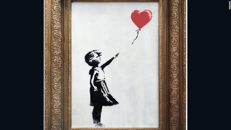 Love is in the Bin – Banksy – Widowcranky