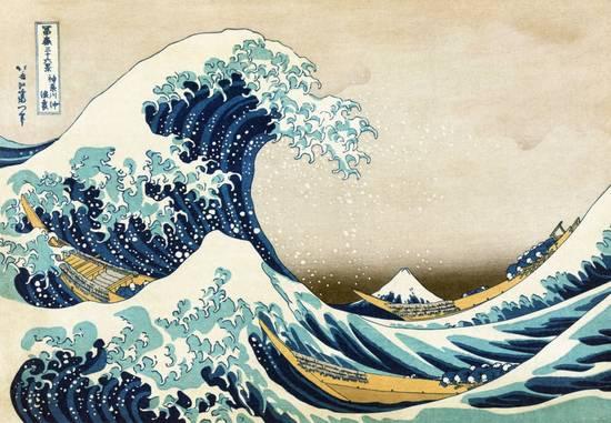 The Great Wave off Kanagawa – Hokusai – Widowcranky